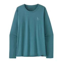 Patagonia Women's Long Sleeve Cap Cool Daily Graphic Shirt -Columbia Store WBS25 45175 SDWX ALTFRONT