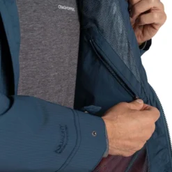 Craghoppers Men's Pandion Jacket -Columbia Store Webversion CMW830 115 BlueStonePimentoRed 09