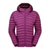 Rab Women's Cirrus Flex 2.0 Hooded Jacket -Columbia Store Womens Cirrus Flex Hoody Plum Mulberry QIP 32 PMU