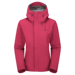 Rab Women's Downpour Jacket -Columbia Store Womens Downpour Jacket Watermelon QWI 07 WTM