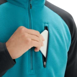 Kathmandu Men's Ridge 100 Primaloft Pullover -Columbia Store a1297 odr ridge 100 primaloft mens pullover blue black e