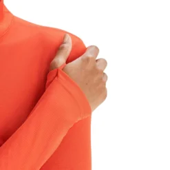 Kathmandu Women's Seeker 1/4 Zip Long Sleeve Top -Columbia Store b0728 oi7 seeker womens quarter zip long sleeve top orange e 1