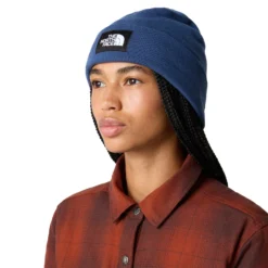 The North Face Unisex Dock Worker Recycled Beanie -Columbia Store blackshady 0003 3FNT HDC ALT2