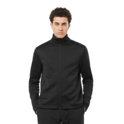 Salomon Men's Essential Midfleece Full Zip Jacket