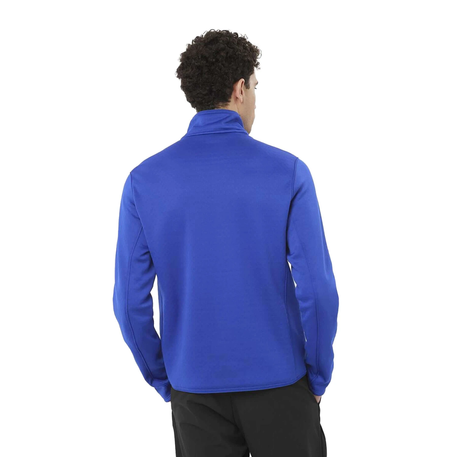 Salomon Men's Essential Midfleece Half Zip Pullover 10 Salomon Men's Essential Midfleece Half Zip Pullover - Image 8