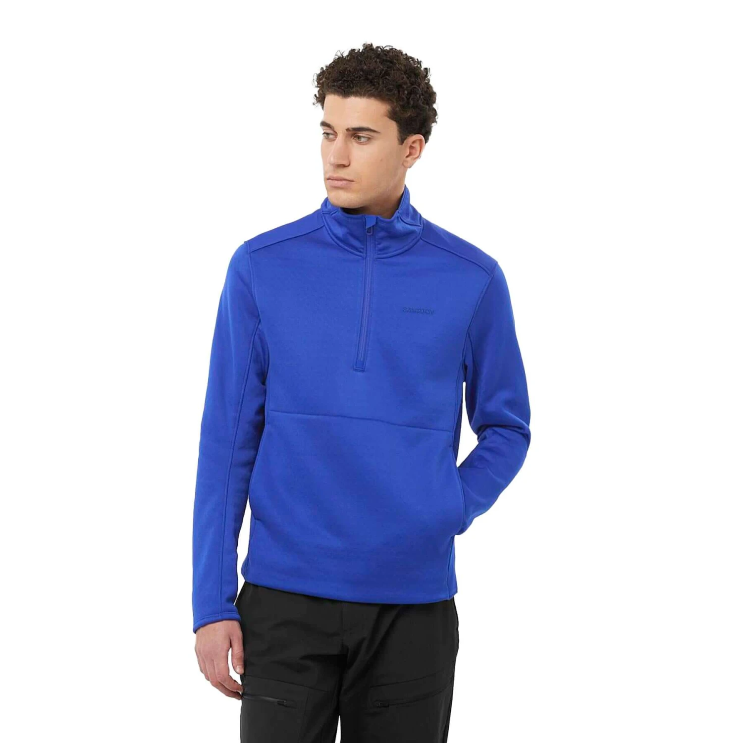 Salomon Men's Essential Midfleece Half Zip Pullover 9 Salomon Men's Essential Midfleece Half Zip Pullover - Image 7