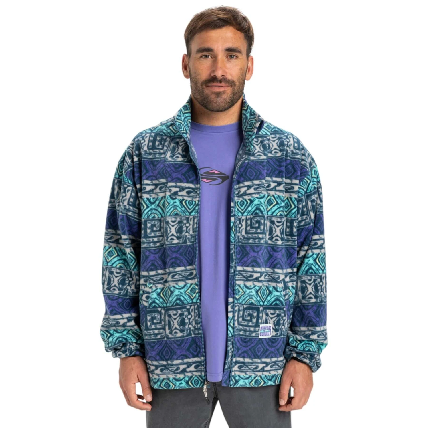 Quiksilver Men's Global Heat Polar Fleece 5 Quiksilver Men's Global Heat Polar Fleece - Image 3