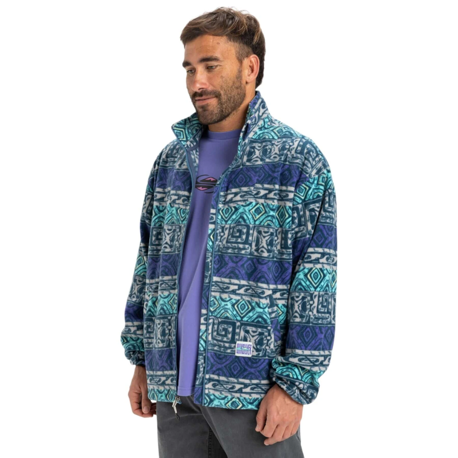 Quiksilver Men's Global Heat Polar Fleece 6 Quiksilver Men's Global Heat Polar Fleece - Image 4
