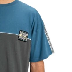 Quiksilver Men's Global Heat Colour Block T-Shirt -Columbia Store eqykt04378 quiksilver w krp0 frt3