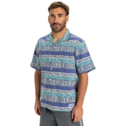 Quiksilver Men's Global Heat Short Sleeve Shirt -Columbia Store eqywt04611 quiksilver w bgh6 frt2