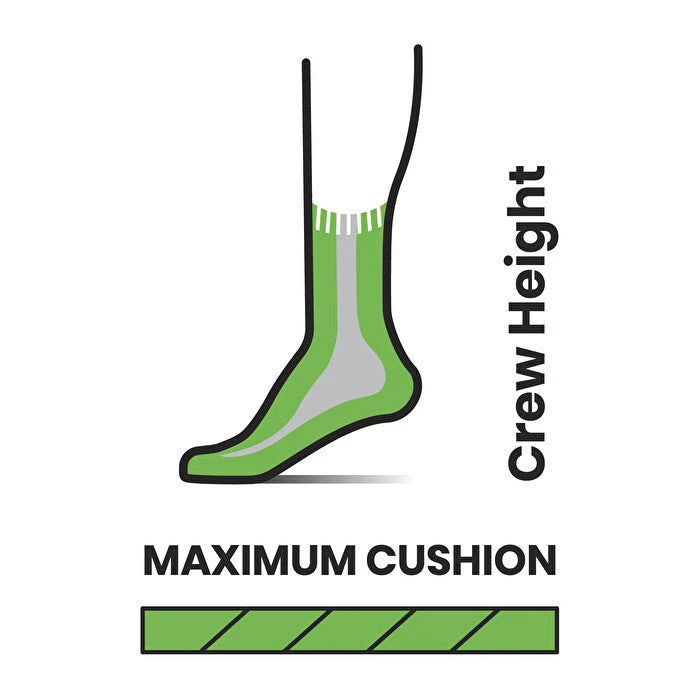 Women's Mountaineer Maximum Cushion Crew Hiking Socks 4 Women's Mountaineer Maximum Cushion Crew Hiking Socks - Image 2