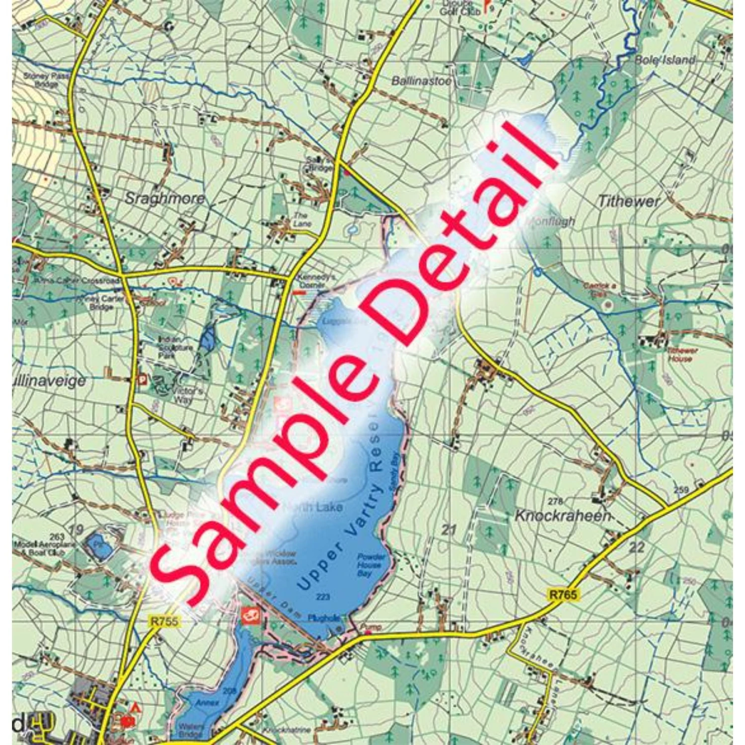 Wicklow East Waterproof Map 5 Wicklow East Waterproof Map - Image 3